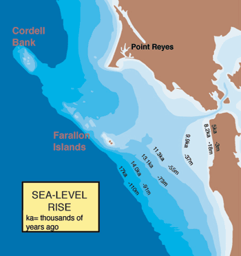 sea level map